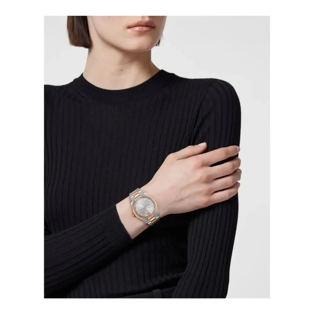 Versace  Millenyium Bracelet Watch Two Tone Womens